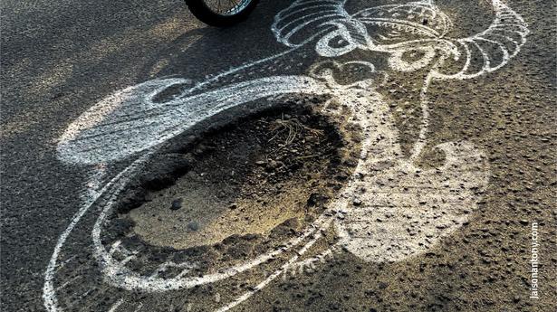 A quirky campaign against Kochi’s potholes