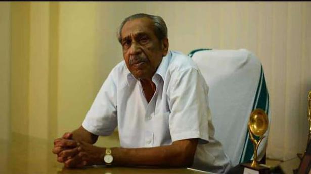 N. Narayanan Nair, director, Kerala Law Academy, passes away