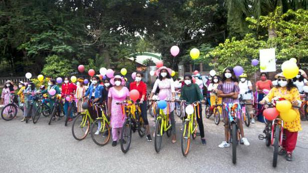 46 women cyclists reclaimstreets in a milestone event