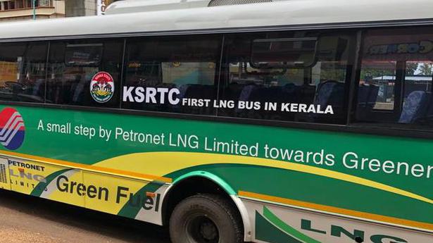 LNG powered KSRTC bus service from Monday