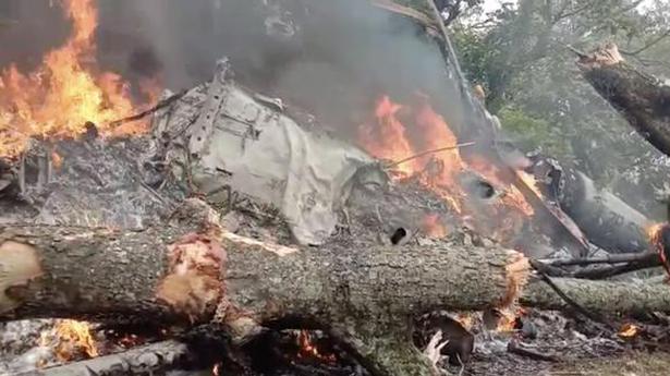 National News: Indian Air Force helicopter crash | Chopper hit tree before crashing: Eyewitness