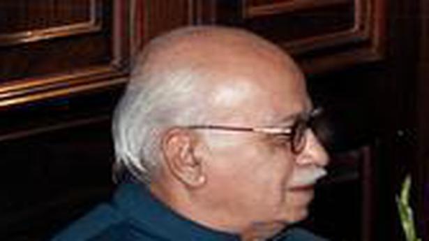 Advani recalls Ram bhajan by Lata Mangeshkar ahead of 1990 Rath Yatra