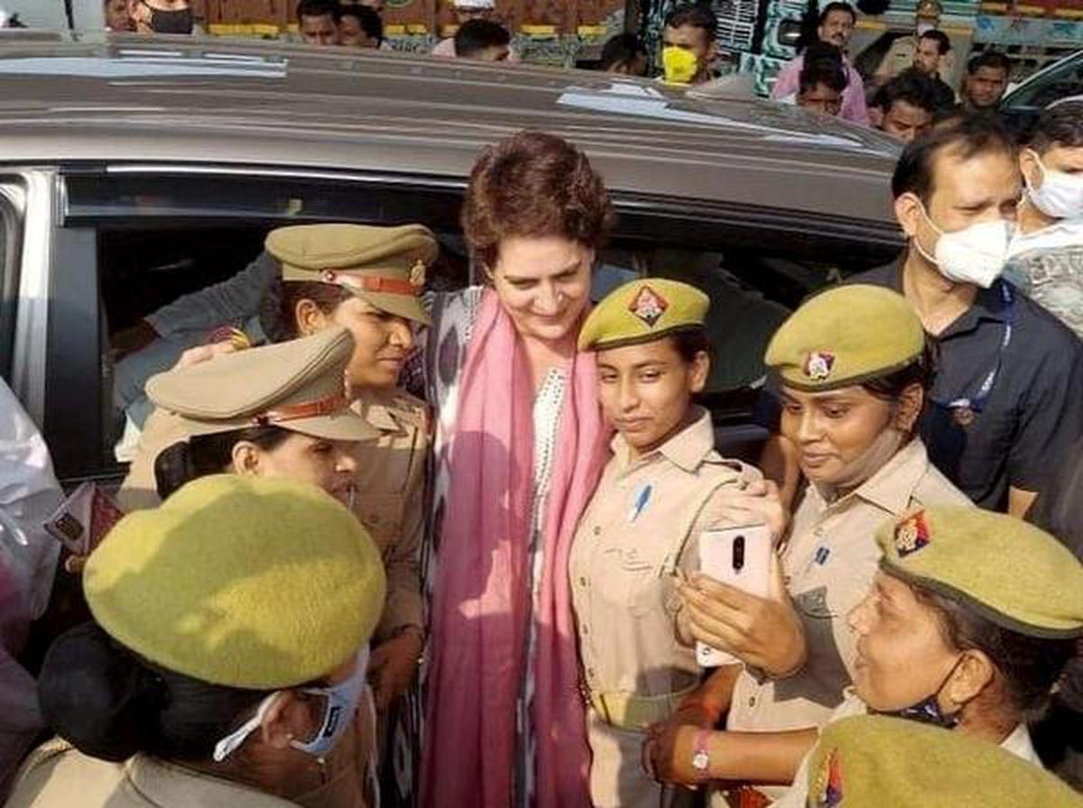 “If it is a crime to take pictures with me, then I should also be punished as it does not suit the government to spoil the career of these hardworking and loyal policewomen,” Priyanka Gandhi Vadra said.