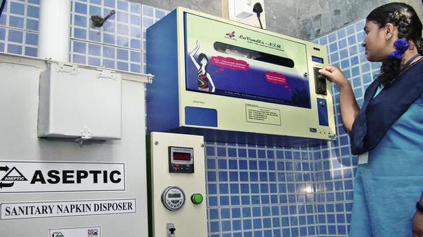 Ahead of floods, campaign for sanitary vending machines in Assam