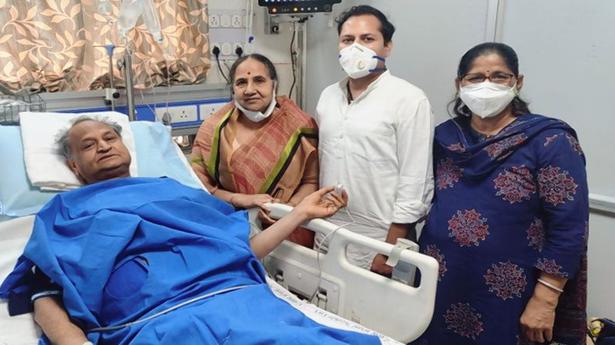 My cardiac problems are due to post-COVID complications: Gehlot