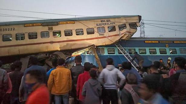 National News: Three killed as Bikaner-Guwahati Express train derails in Bengal