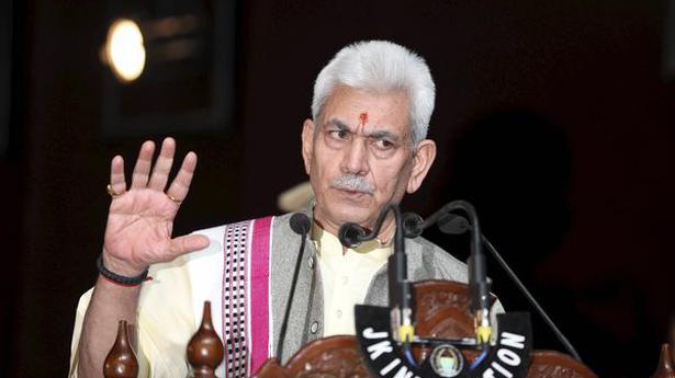 J&K L-G Manoj Sinha leaves for Delhi after reviewing security situation