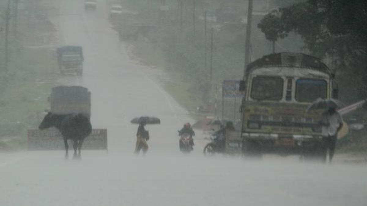 Heavy rain lashes Odisha, causes inundation of several areas - The Hindu