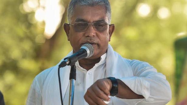 Mamata wants to meet PM to beg for funds: Dilip Ghosh