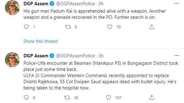 Top ULFA(I) militant shot dead by security forces in Assam