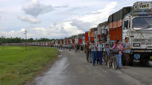 Indefinite economic blockade begins in Manipur