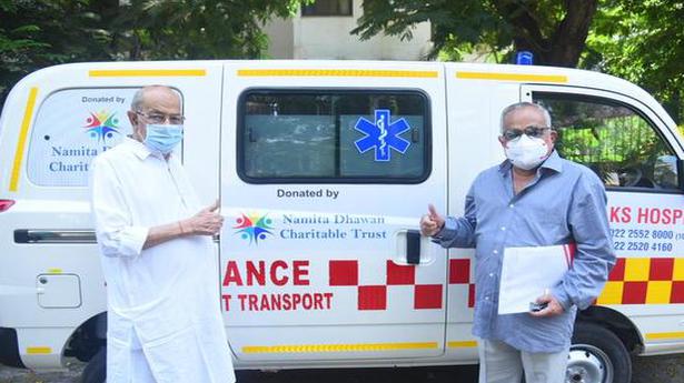 Mumbai man donates ambulance