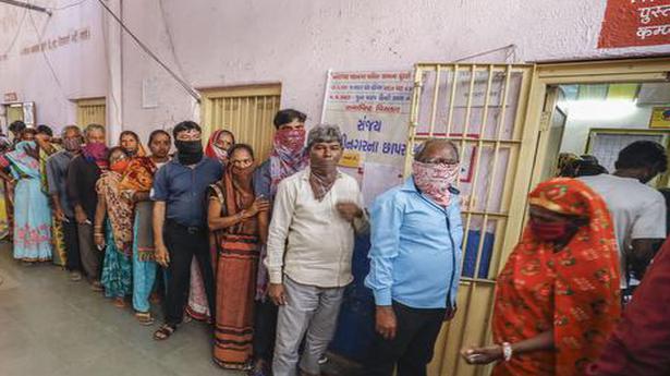 Voting underway for local bodies polls in Gujarat