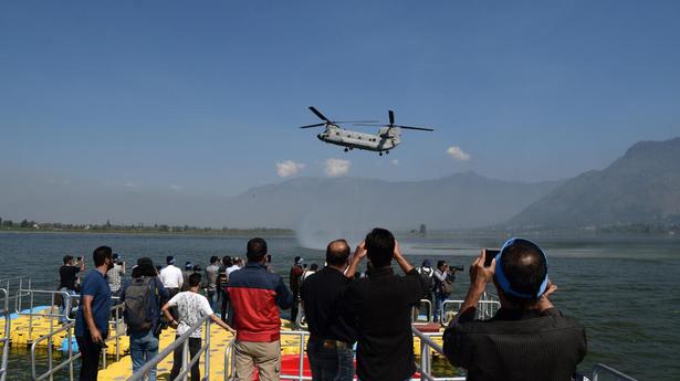 Watch | IAF air show over Dal Lake after 14 years