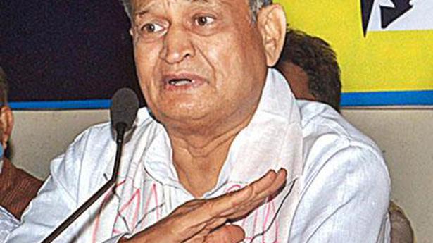 Gehlot accuses Centre of financially weakening States