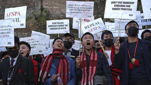 Naga body denounces extension of AFSPA in Nagaland