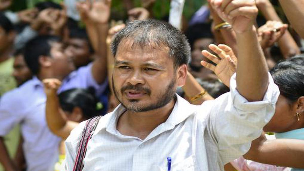 NIA court rejects peasant leader Akhil Gogoi's bail plea - The Hindu