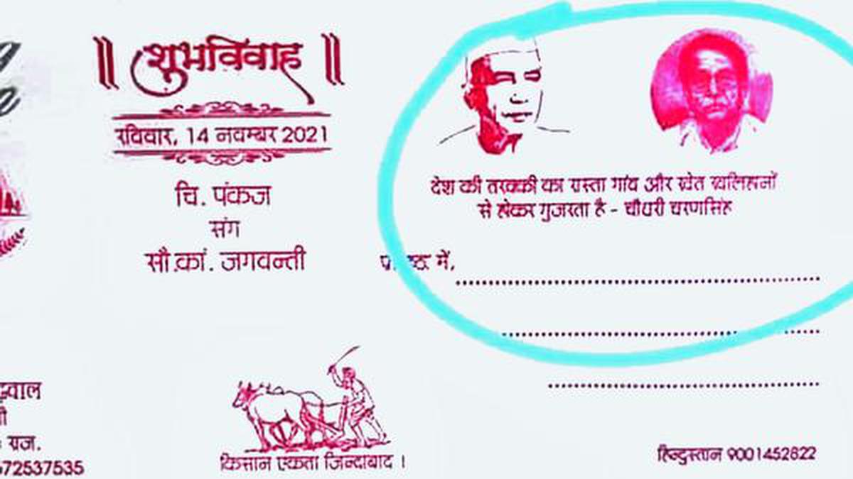In western UP, wedding card is the new pamphlet - The Hindu
