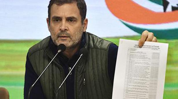 PM Modi insensitive to compensation for families of dead farmers: Rahul