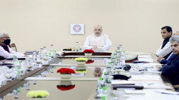Shah chairs meet on internal security threats