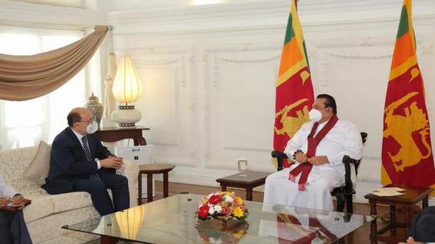 FS Shringla holds 'productive discussion' with Lankan PM Mahinda Rajapaksa