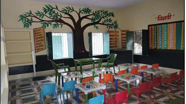 Rejuvenating anganwadi buildings into instruments of learning in U.P.