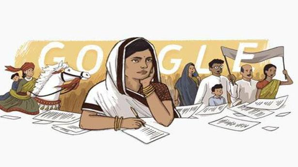 Google doodle honours poet Subhadra Kumari Chauhan on her 117th birth anniversary