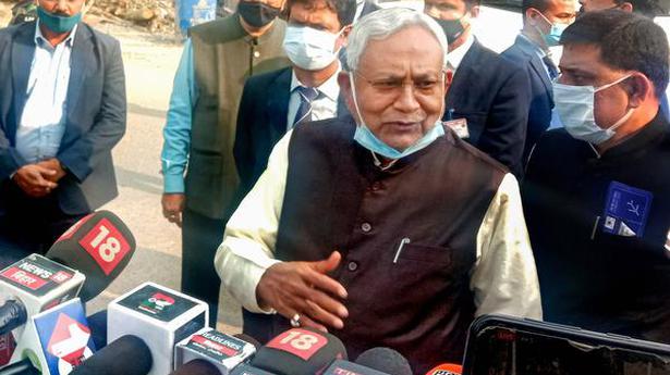 Nitish Kumar refuses to comment on repeal of farm laws