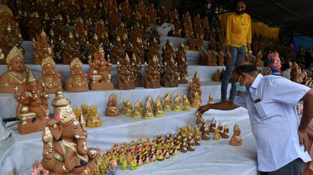 National News: COVID subdues Vinayaka Chathurthi celebrations for the second year