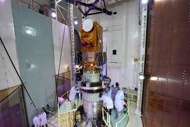 Brazil’s Amazonia-1 satellite is being integrated with the PSLV. Photo: National Institute for Space Research