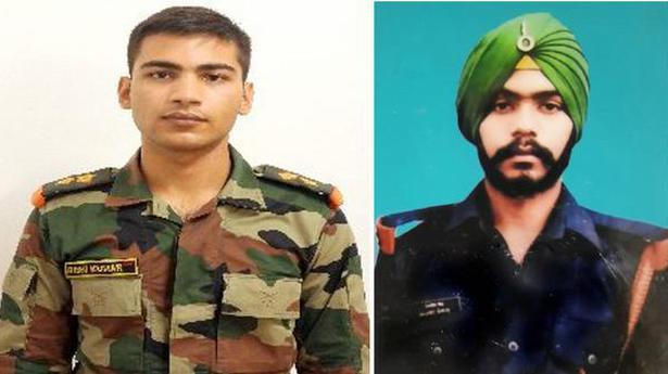 Wreath laying ceremony held for two slain soldiers in J&K's Rajouri