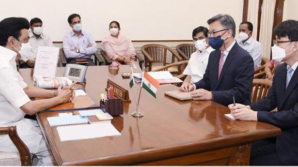 Korean envoy to India calls on CM