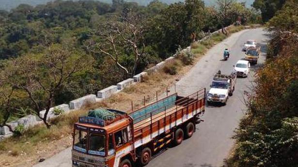 Night ban, toll collection for vehicles using Dhimbam ghat road from Feb. 10