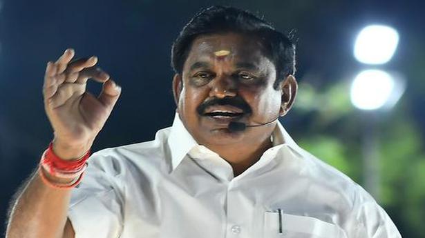 Nothing surprising about submission of White Paper on T.N.’s finances: Palaniswami