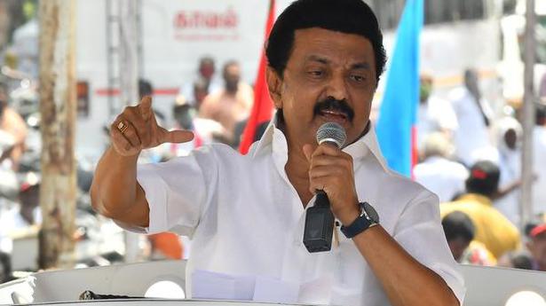 DMK will not be cowed down by IT raids, Stalin says