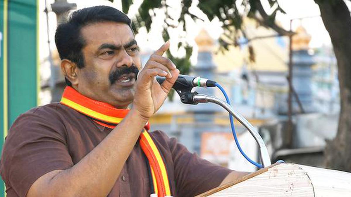 I am firm on contesting against Stalin in Assembly poll: Seeman - The Hindu