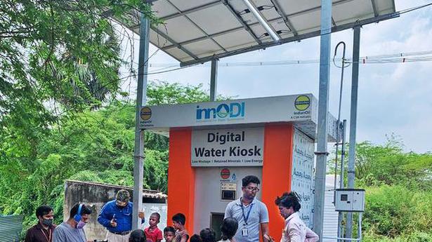 In Thoothukudi district, swipe a card to get potable water