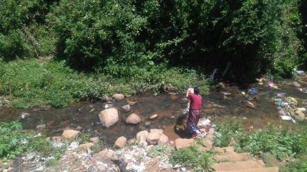 Almost half of Coonoor town dumps waste directly into the Coonoor River