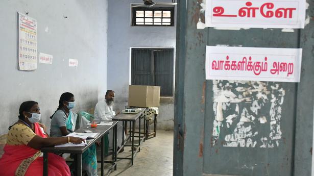 Urban local body polls: Voters queue up, polling peaceful in Vellore, Ranipet, Tirupattur & Tiruvannamalai