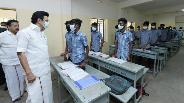 Stalin pays surprise visit to government school, interacts with students