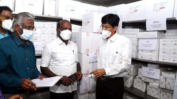 Mega vaccination camp in Tamil Nadu on October 30