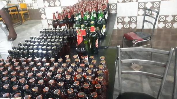 Liquor worth ₹5.13 lakh seized at two villages in Krishnagiri