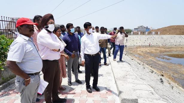 Chief Secretary inspects civic infrastructure projects