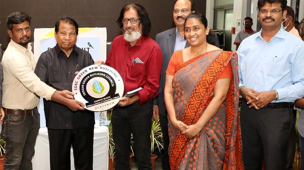 VIT’s Gandhi building in Vellore gets green award
