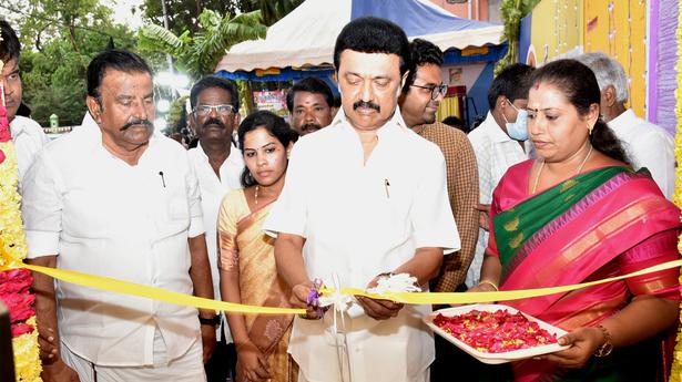 CM inaugurates a slew of projects in Kolathur