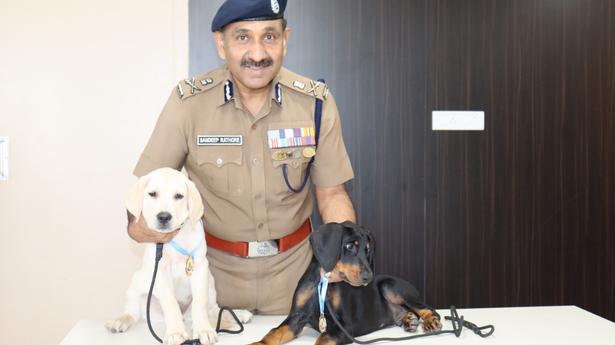 Avadi police canine squad gets two more members