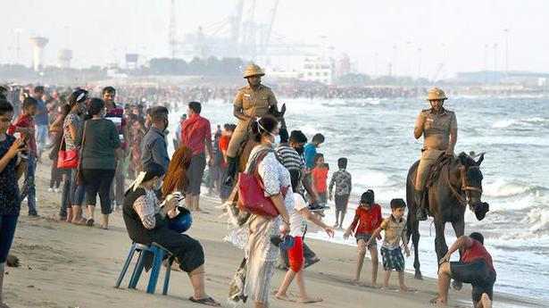 No entry to Chennai, Chengalpattu and Tiuvallur district beaches on weekends, temples can be kept open till 10 p.m.
