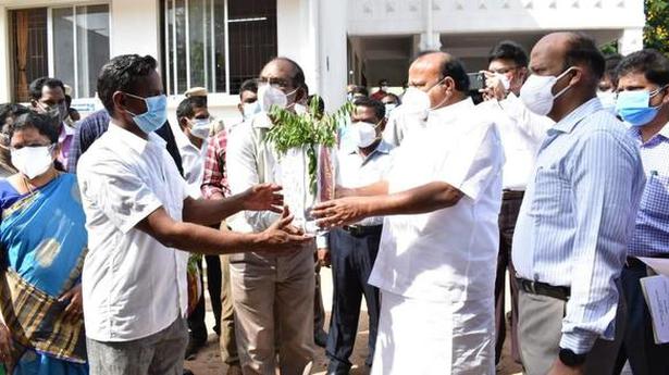 Agriculture Minister flags off door delivery of essentials in Cuddalore district