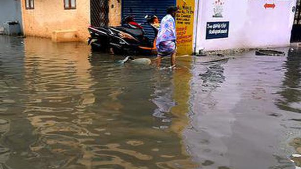 National News: Many parts of north Chennai under water