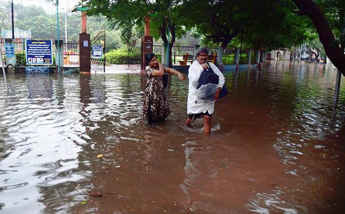 Tamil Nadu rain live updates |  A red note was given to Chennai for the next two days: Minister